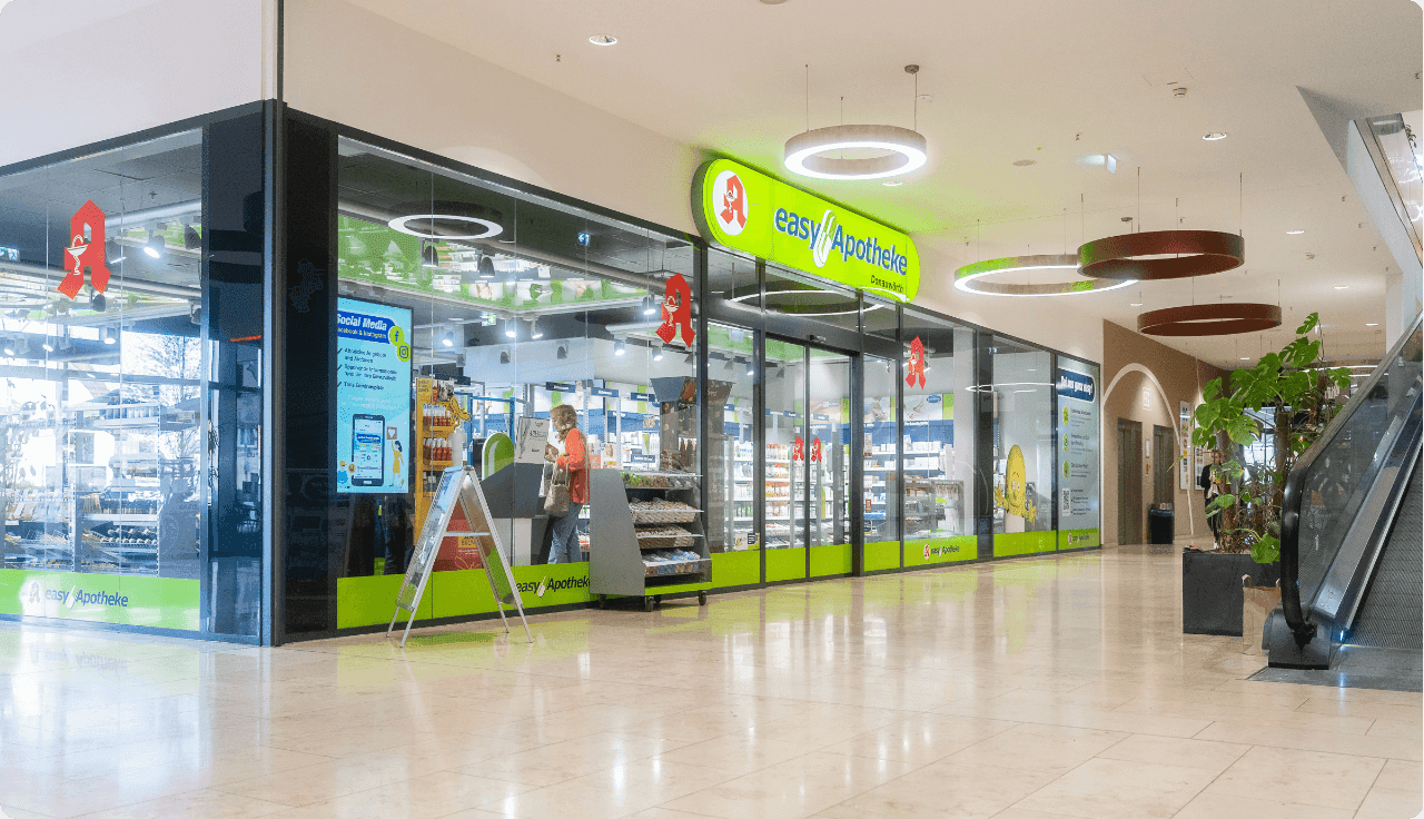 easy Apotheke im Kaufzentrum